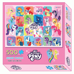 จิ๊กซอว์กล่อง MY LITTLE PONY 500 ชิ้น So Happy